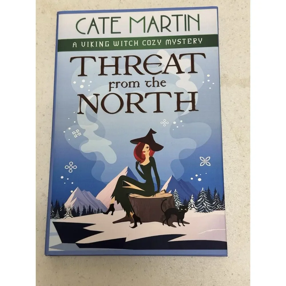NEW Cate Martin A Viking Witch Cozy Mystery Hardcover Lot of 9